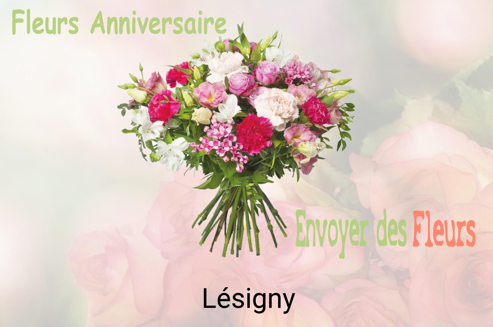Bouquet de fleurs d’anniversaire livré à Lésigny