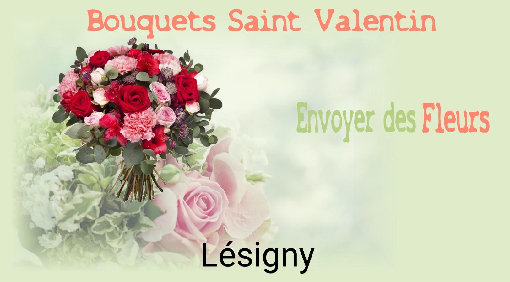 Roses de Saint-Valentin livrées à Lésigny